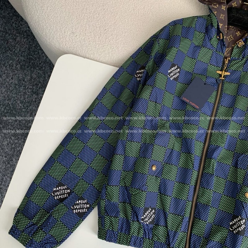 L0*is V*t0n  SpringSummer collection plaid double-sided jacket
