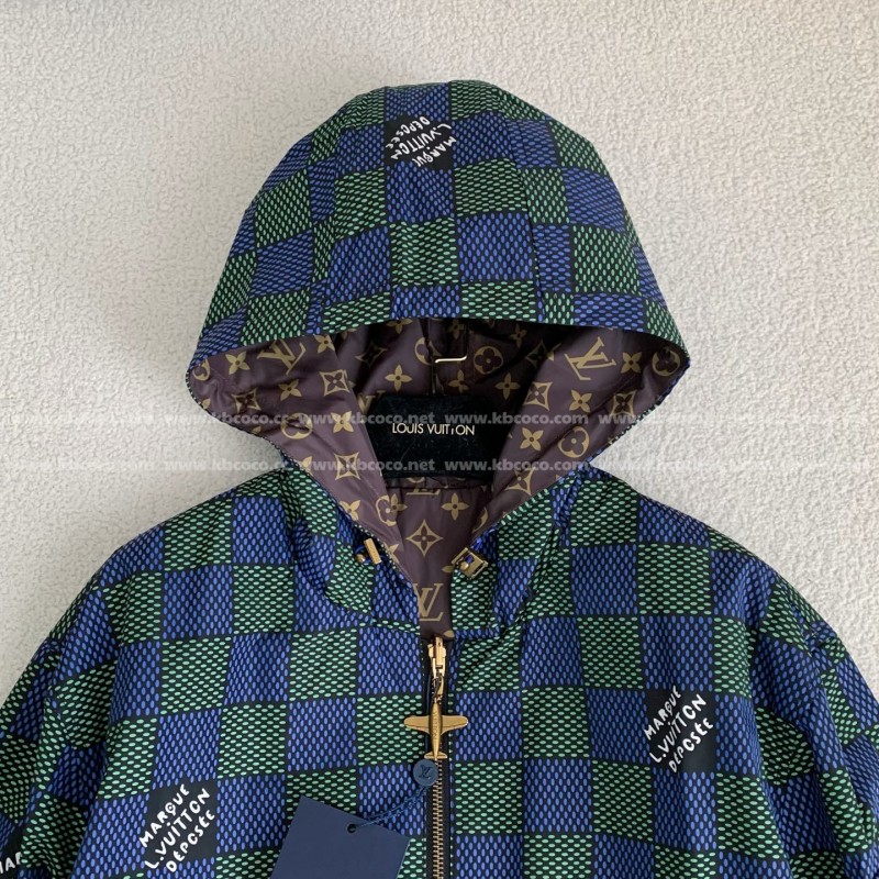 L0*is V*t0n  SpringSummer collection plaid double-sided jacket