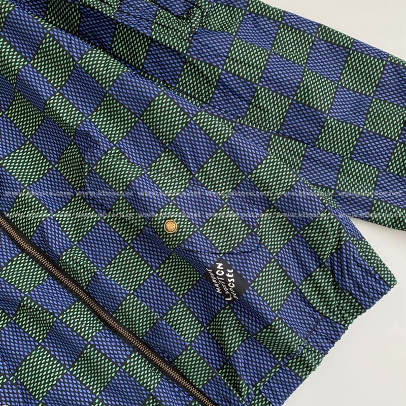 L0*is V*t0n  SpringSummer collection plaid double-sided jacket