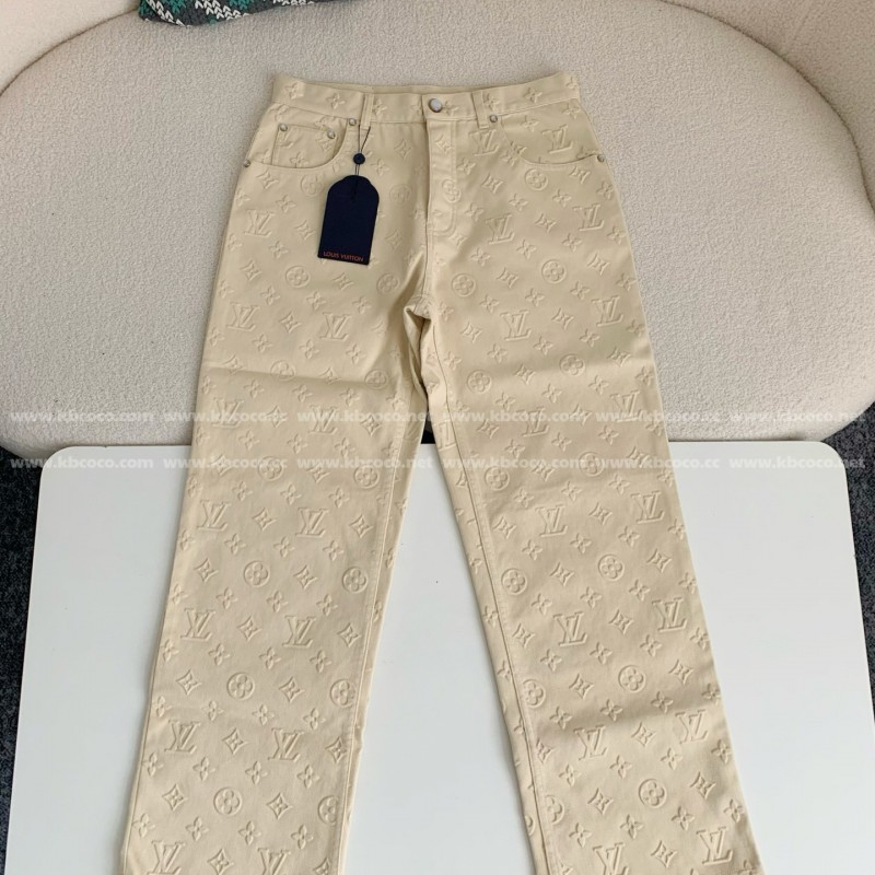 L0*is V*t0n Full-print cotton pants