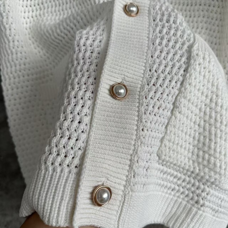 Casablanca cotton high density knit, woven plaid sweater T-shirt