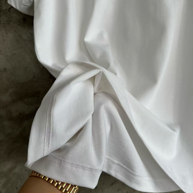 CASABLANCA Spring and Summer Tomato Graphic Print T-shirt