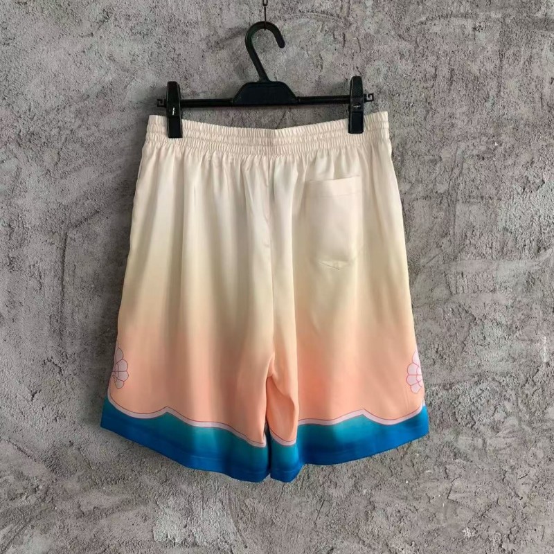 CASABLANCA Fantasy pattern silk shorts
