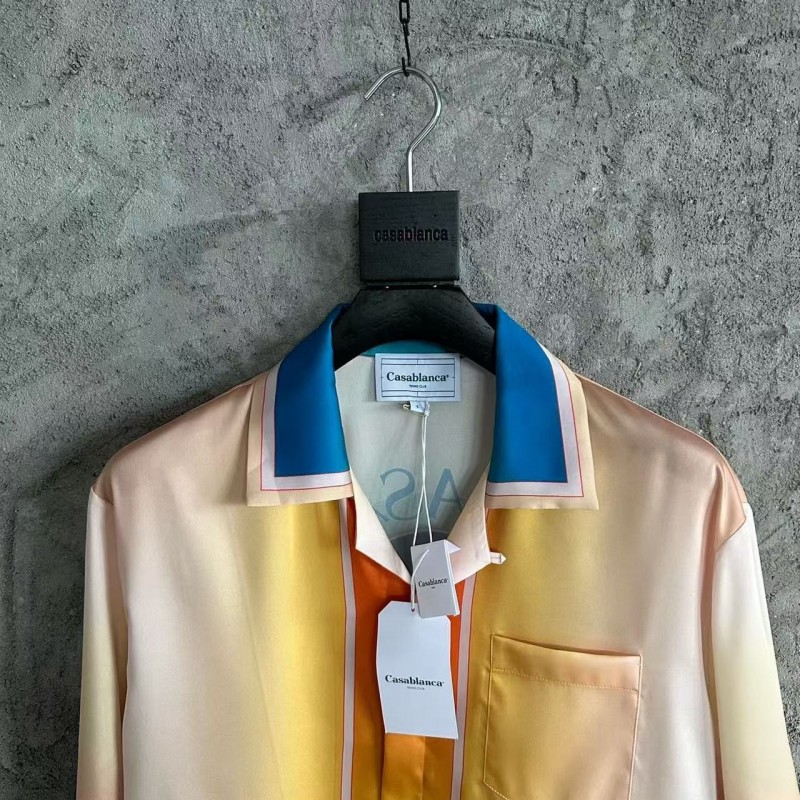 CASABLANCA Dreamy pattern silk T-shirt