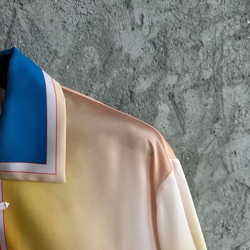 CASABLANCA Dreamy pattern silk T-shirt