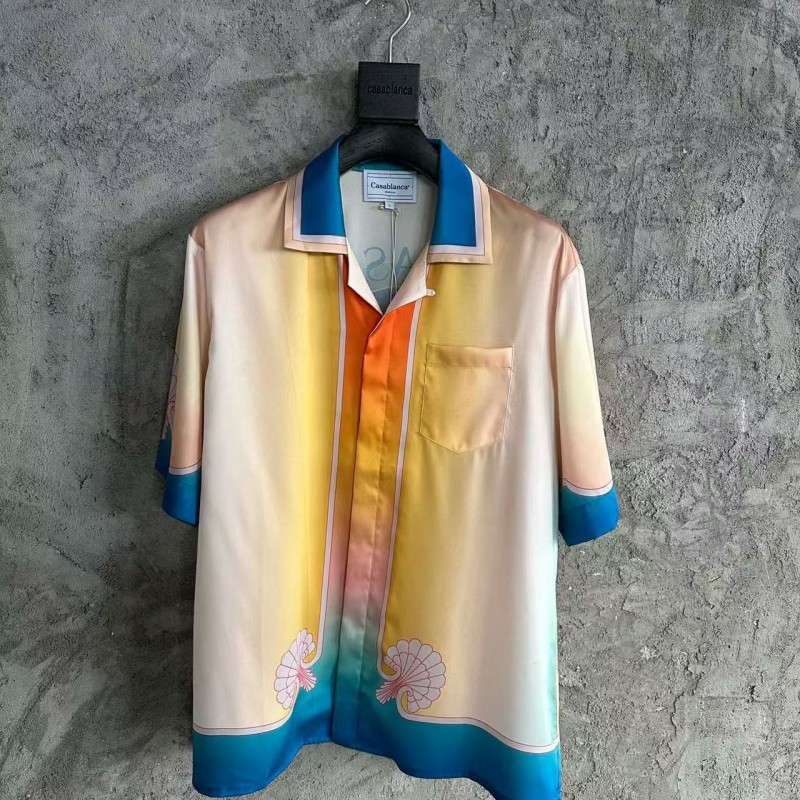 CASABLANCA Dreamy pattern silk T-shirt