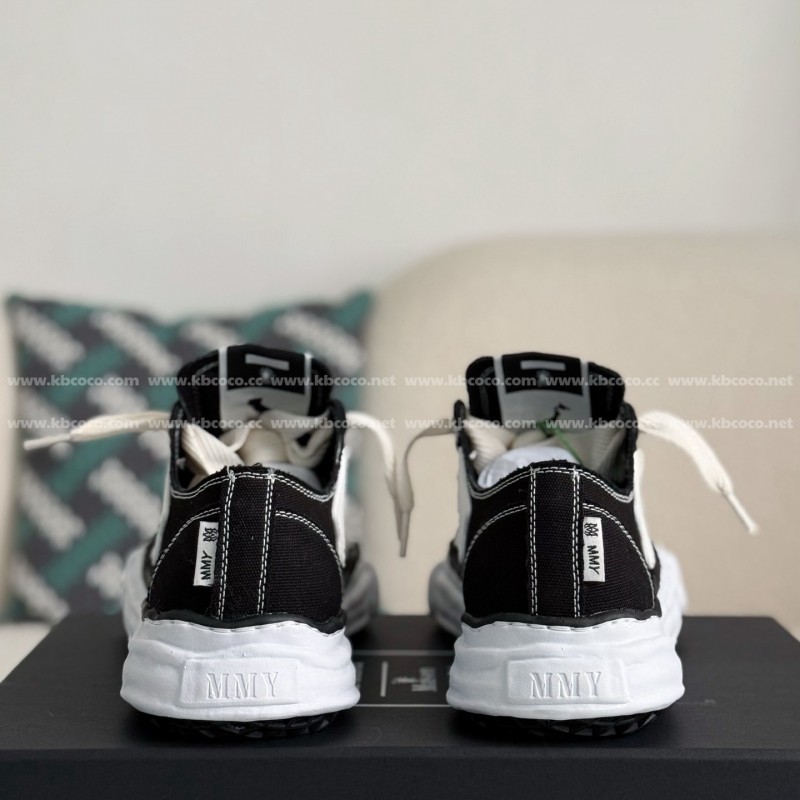 Ma*s*n mihara yasuhiro x  amiri skel- top low canvas shoes
