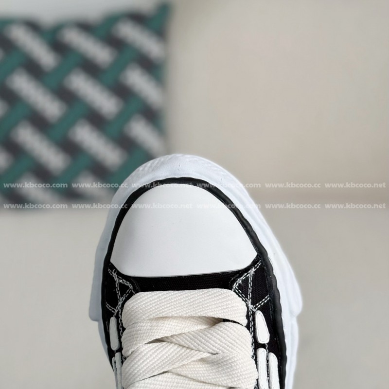 Ma*s*n mihara yasuhiro x  amiri skel- top low canvas shoes