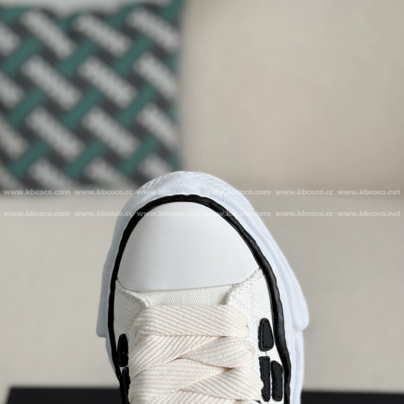 Ma*s*n mihara yasuhiro x  amiri skel- top low canvas shoes