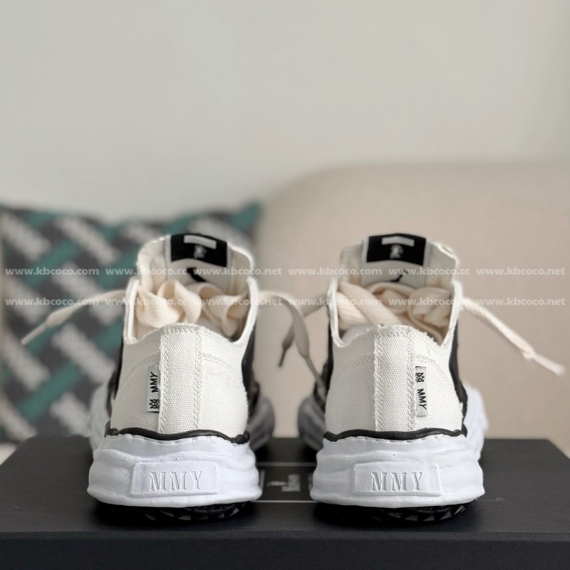 Ma*s*n mihara yasuhiro x  amiri skel- top low canvas shoes