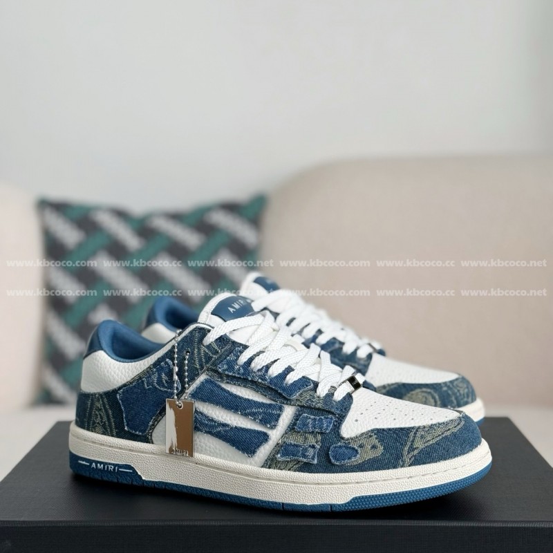 AMIRI Skel- Top Low canvas shoes