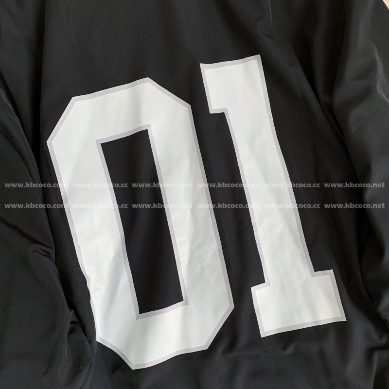 Ba*len*cia*ga ss25 Basketball Series Letter Print Jacket