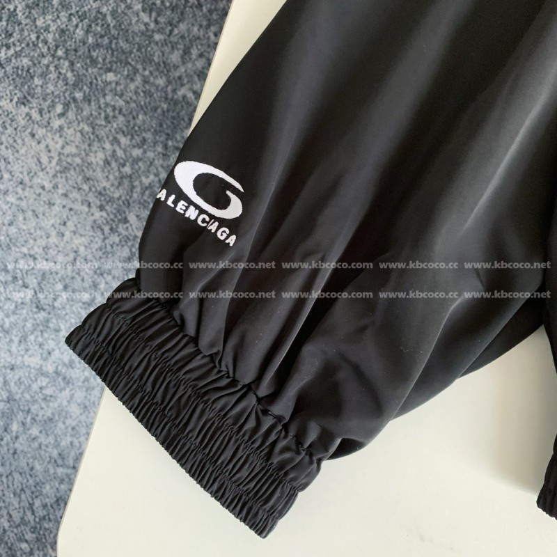 Ba*len*cia*ga ss25 Basketball Series Letter Print Jacket