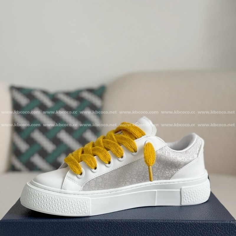 D*0r B33 Leather Sneakers
