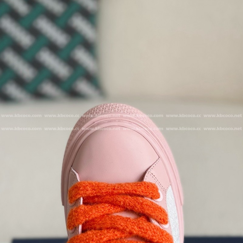 D*0r B33 Leather Sneakers