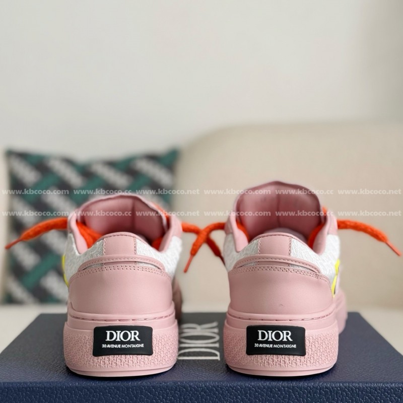 D*0r B33 Leather Sneakers