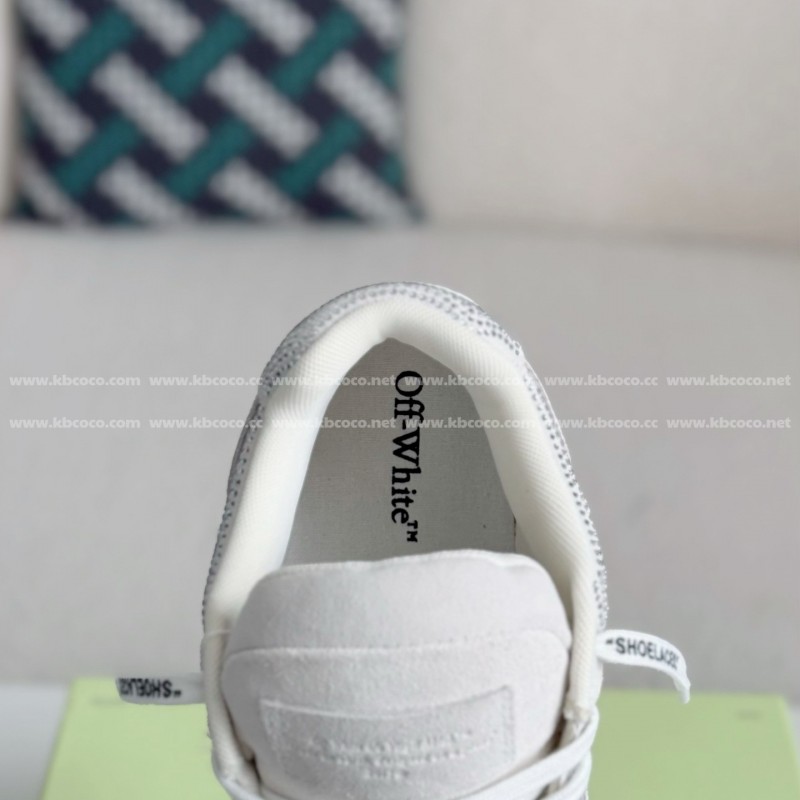 OFF-WHITE  LEATHER SNEAKERS