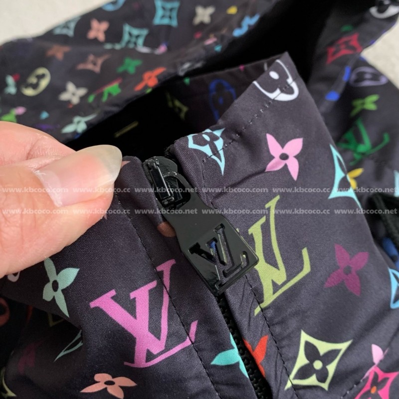 L0*is V*t0n Full Logo Print Jackets