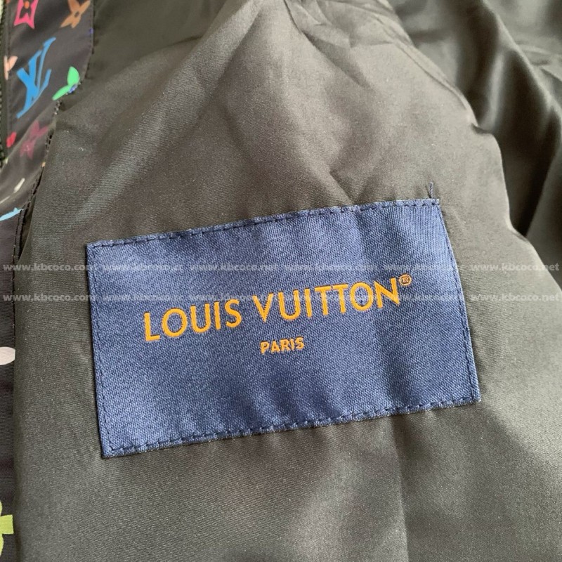 L0*is V*t0n Full Logo Print Jackets