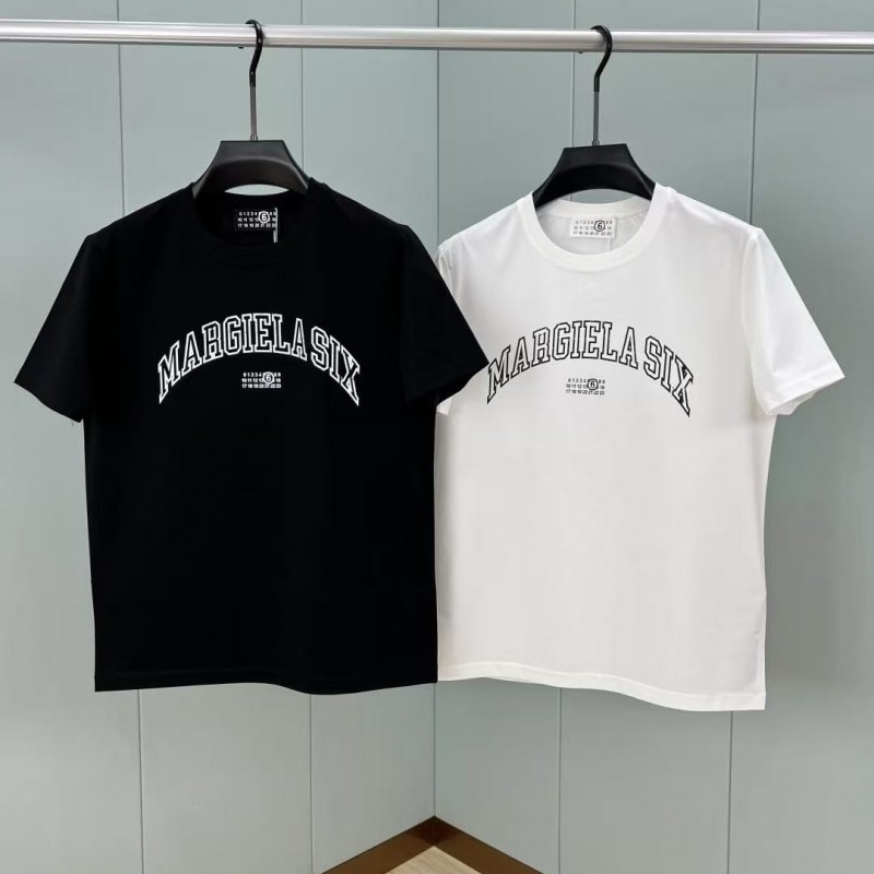 Ma*i*la logo print crewneck t-shirt