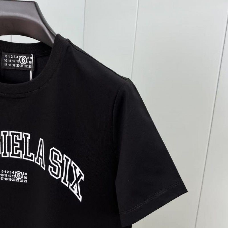 Ma*i*la logo print crewneck t-shirt