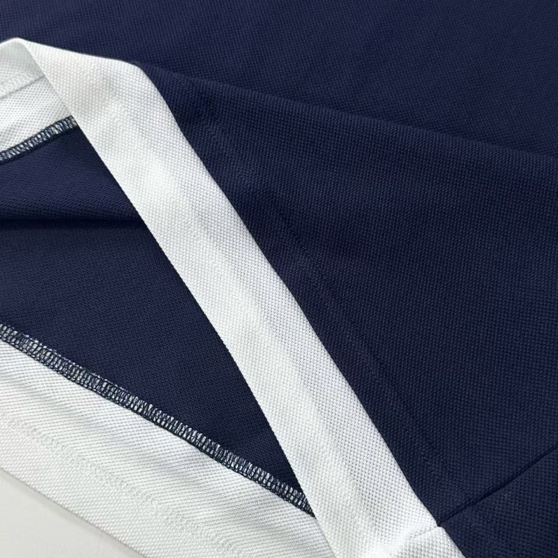 M*um*u micro logo letter contrast color polo shirt