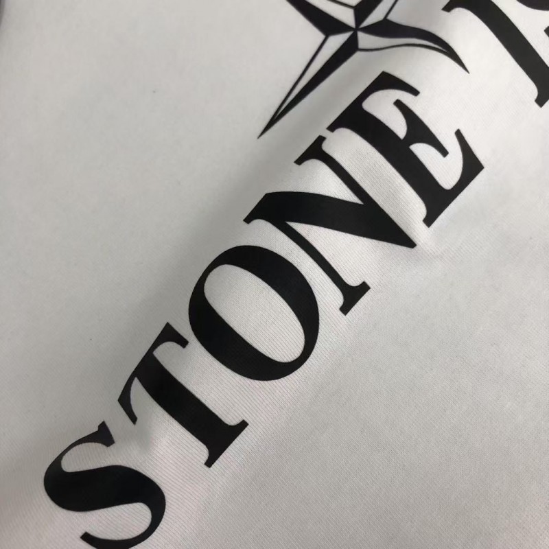 STONE ISLAND printed plug-in T-shirt