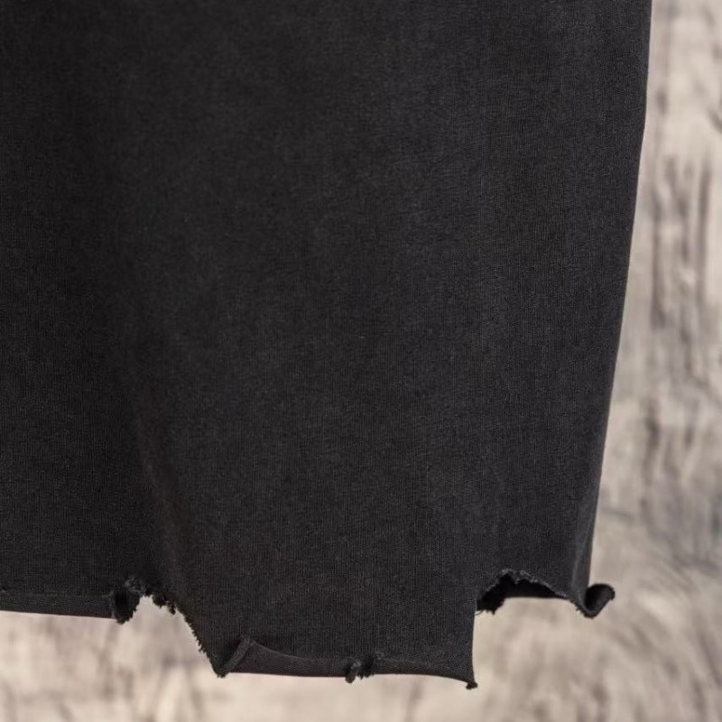 Ba*len*cia*ga Heavy Washed Round Neck T-Shirt