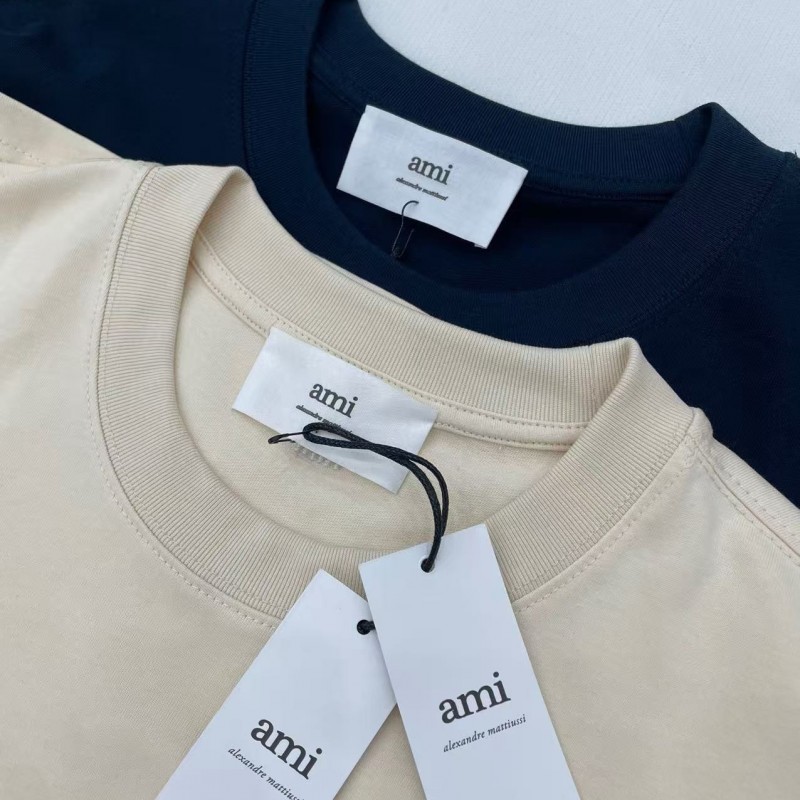 Ami navy blue crochet short sleeve