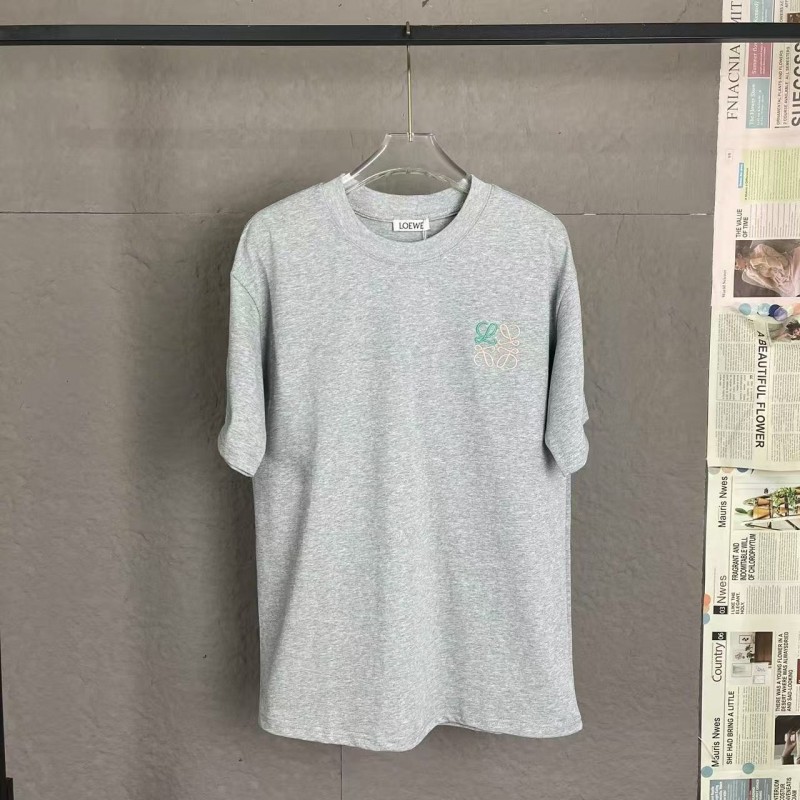 L0ew* new embroidered short sleeves