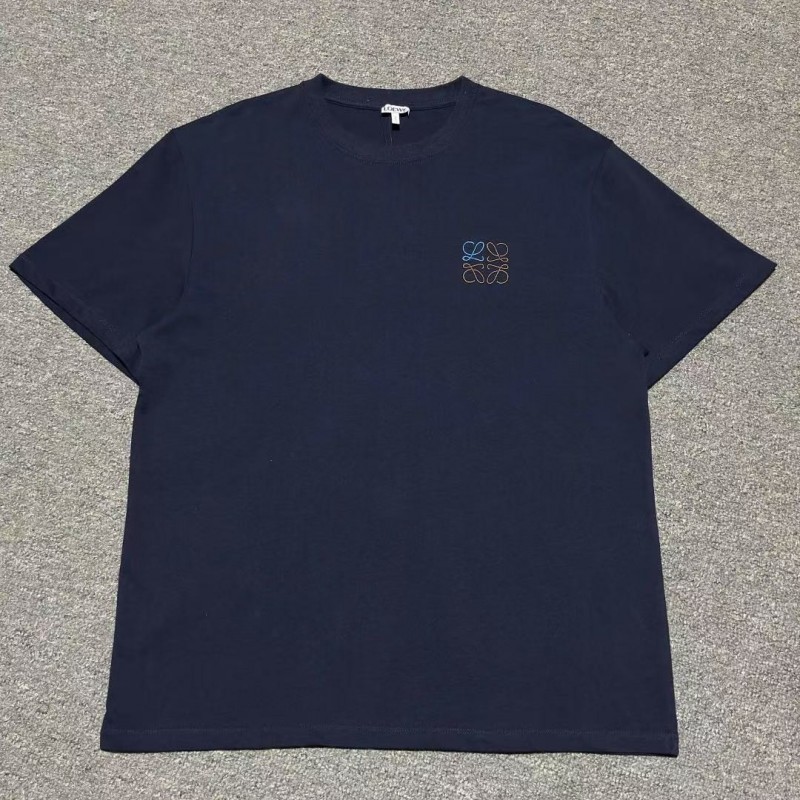 L0ew* new embroidered short sleeves