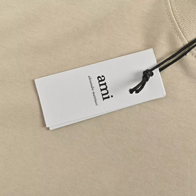 AMI SS25 3D Heart Short Sleeve T-Shirt