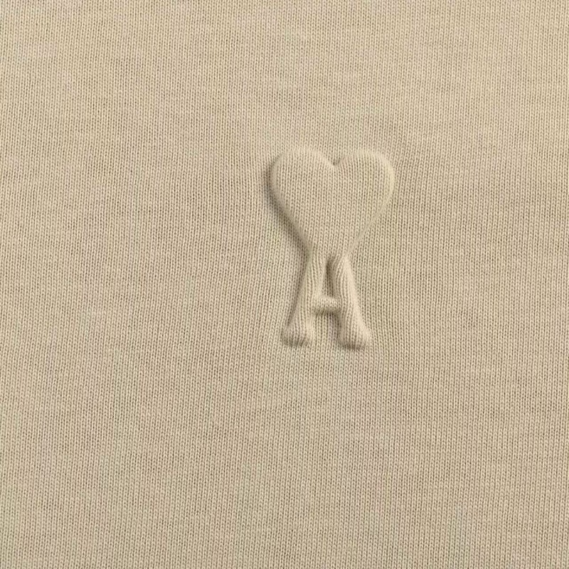 AMI SS25 3D Heart Short Sleeve T-Shirt