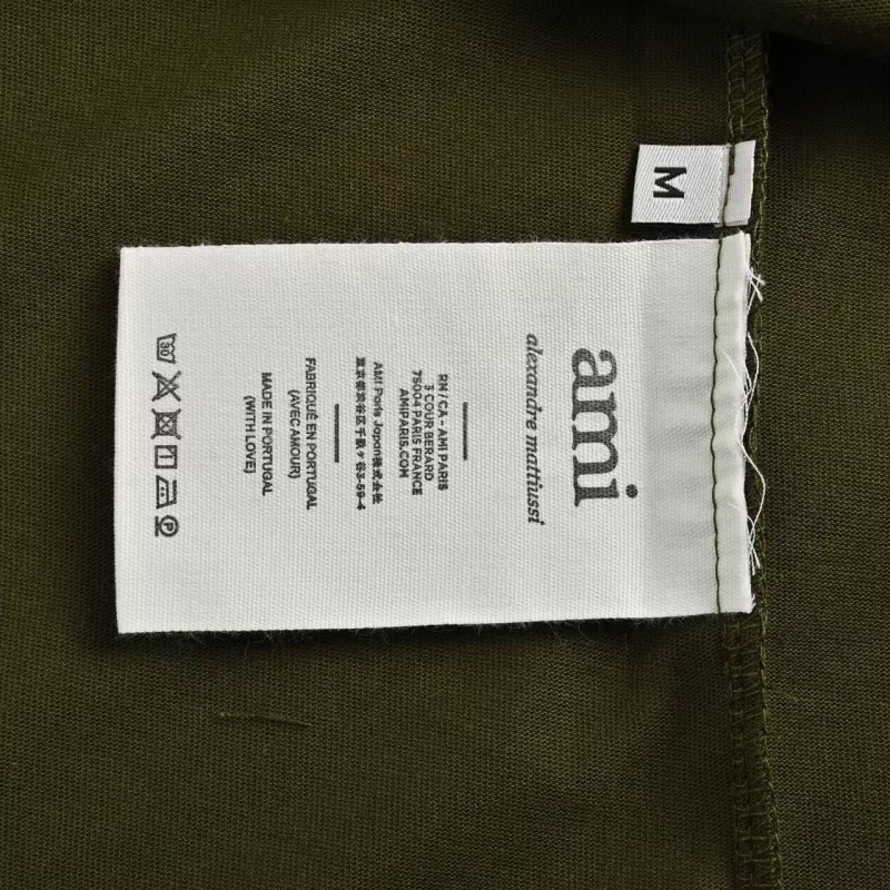 AMI SS25 3D Heart Short Sleeve T-Shirt