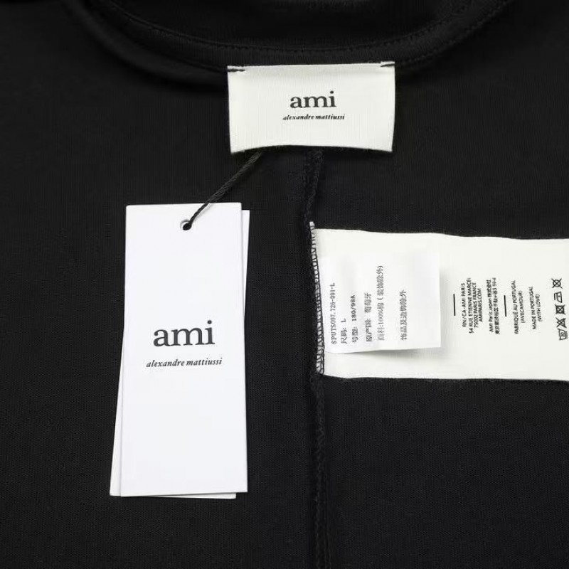 AMI SS25 3D Heart Short Sleeve T-Shirt