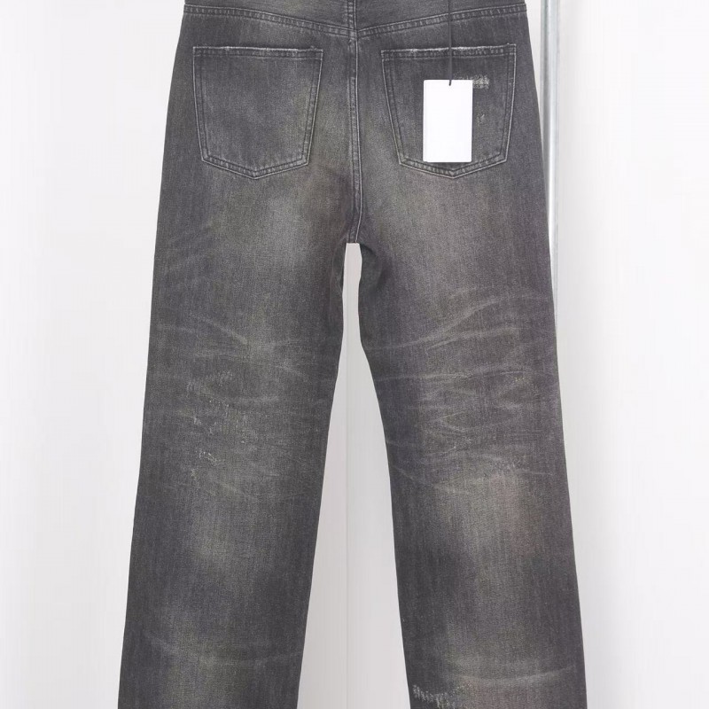 Ce**e black washed jeans with holes