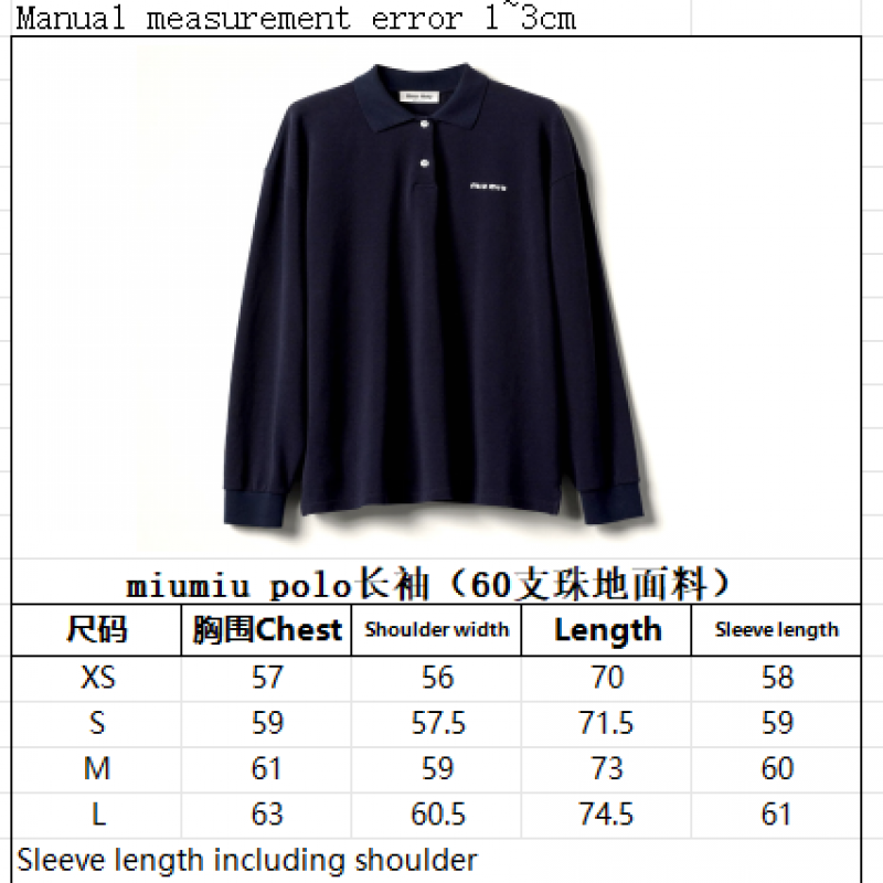 M*um*u polo long sleeves