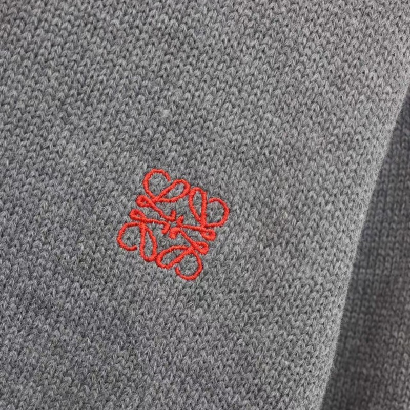 L0ew* 24ss embroidered sweater