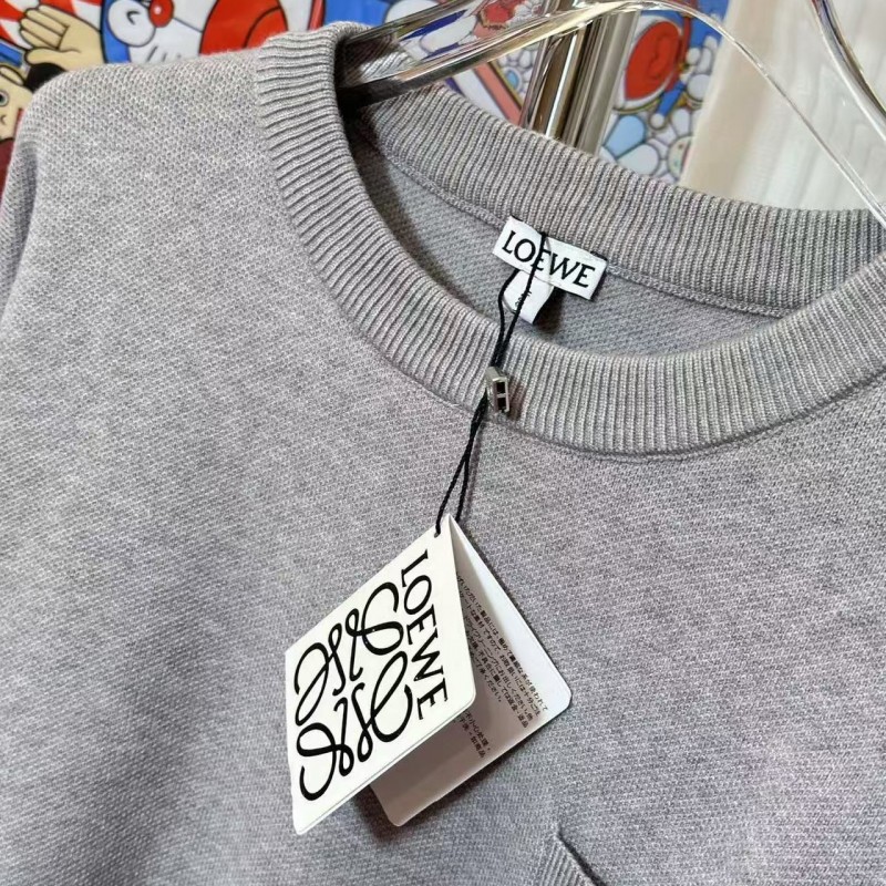 L0ew* Big Pocket Sweater