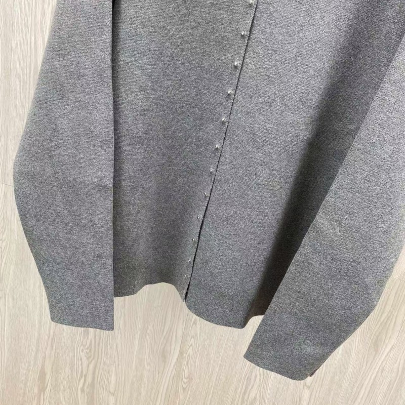 L0ew* Rivet Cardigan Sweater