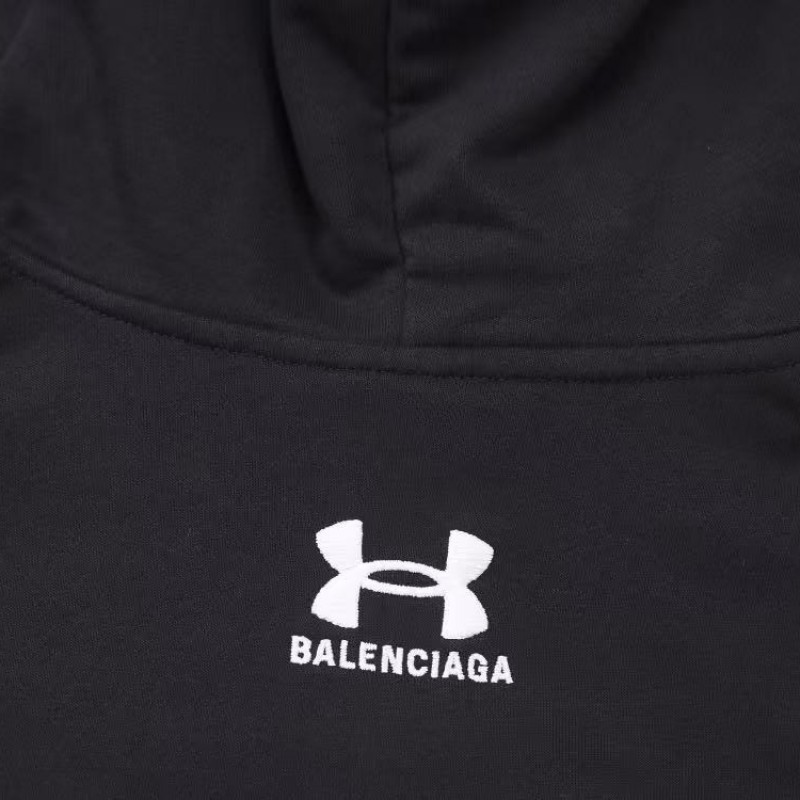 Ba*len*cia*ga x Under Armour washed zipper jacket