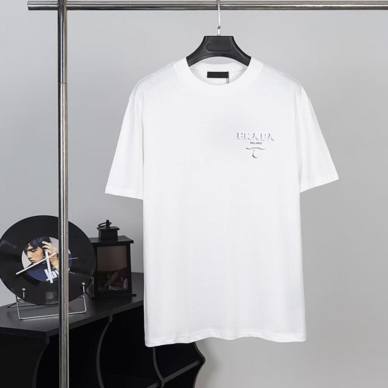 Pra*a 24 Logo laminated short sleeves