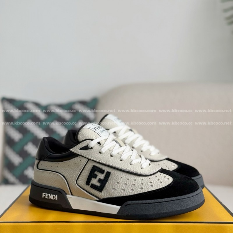 F**di Leather Casual Plimsoll Shoes