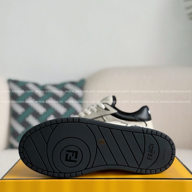 F**di Leather Casual Plimsoll Shoes