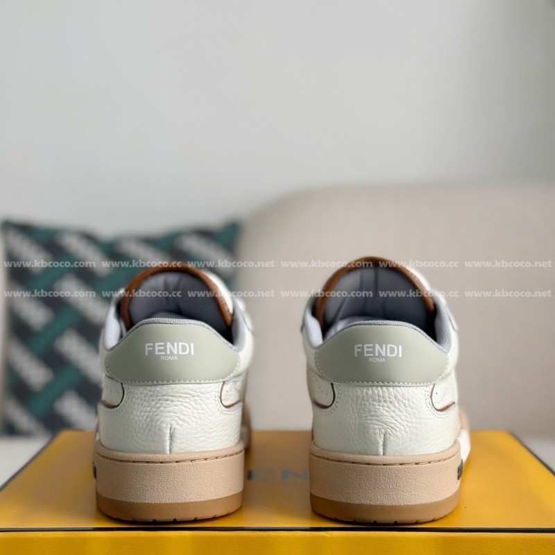 F**di Leather Casual Plimsoll Shoes