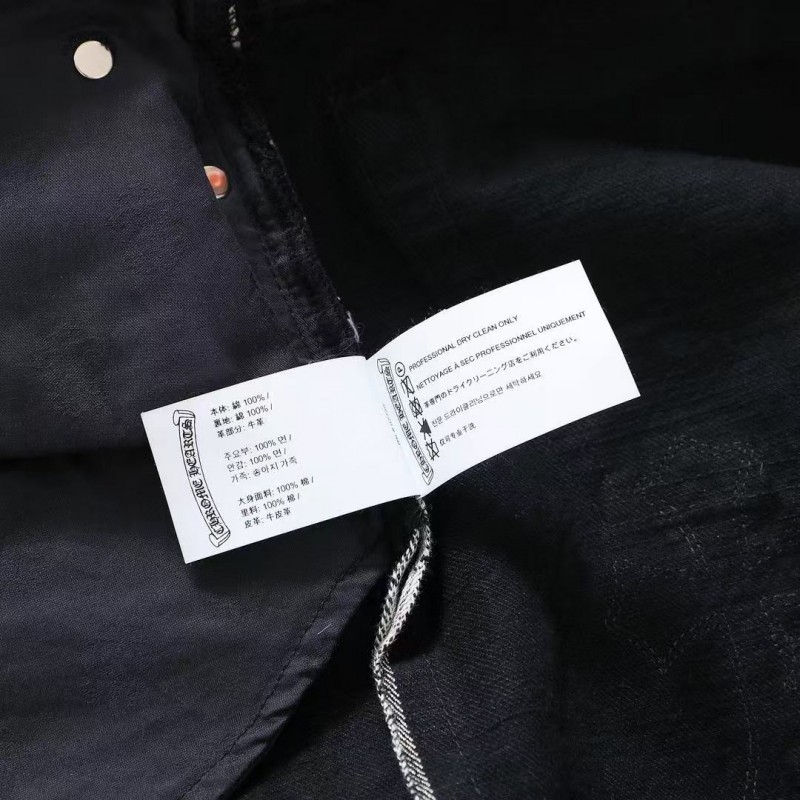 Ch**me He**ts pink cross checkerboard trousers