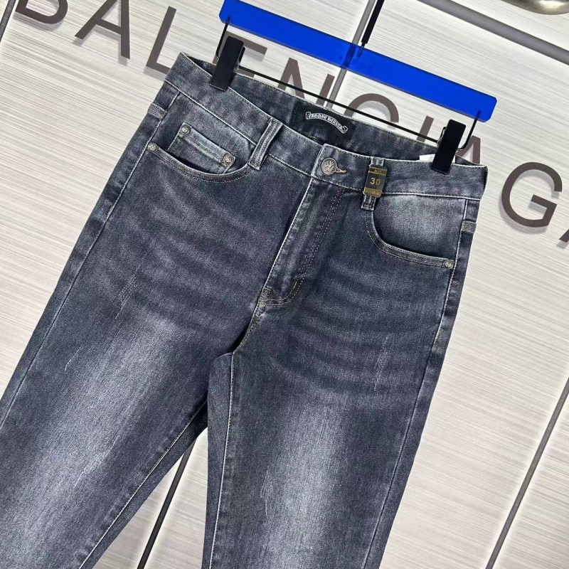 Ch**me He**ts hardware logo jeans
