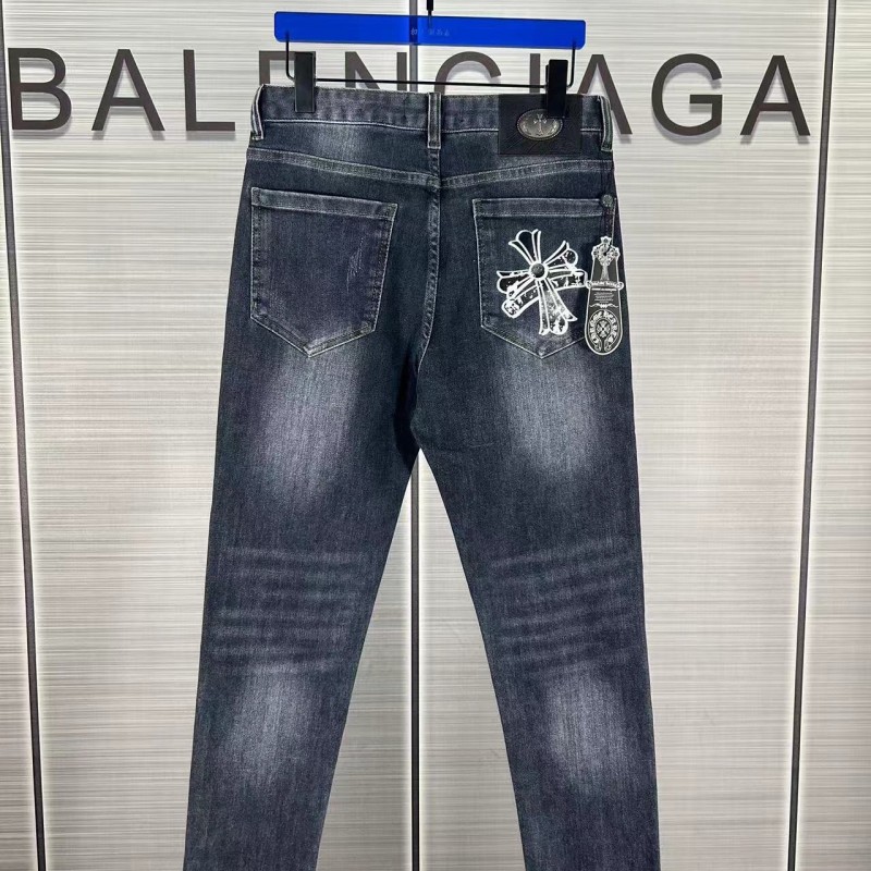 Ch**me He**ts hardware logo jeans