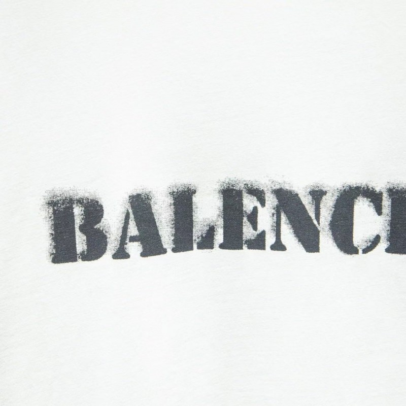 BLCG Blurred Slogan Short Sleeves