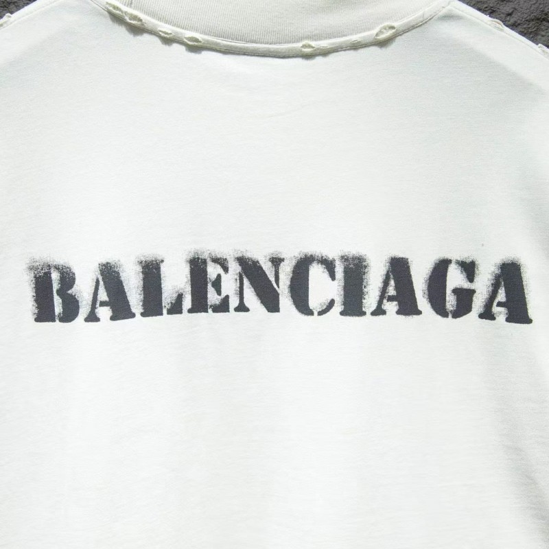 BLCG Blurred Slogan Short Sleeves